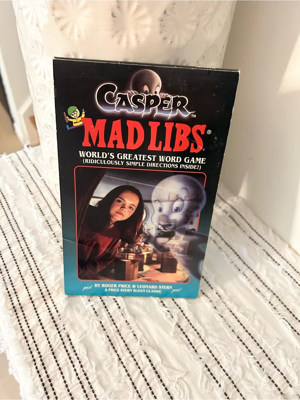 Vintage 1995 Casper Mad Libs Game Paperback Activity Book